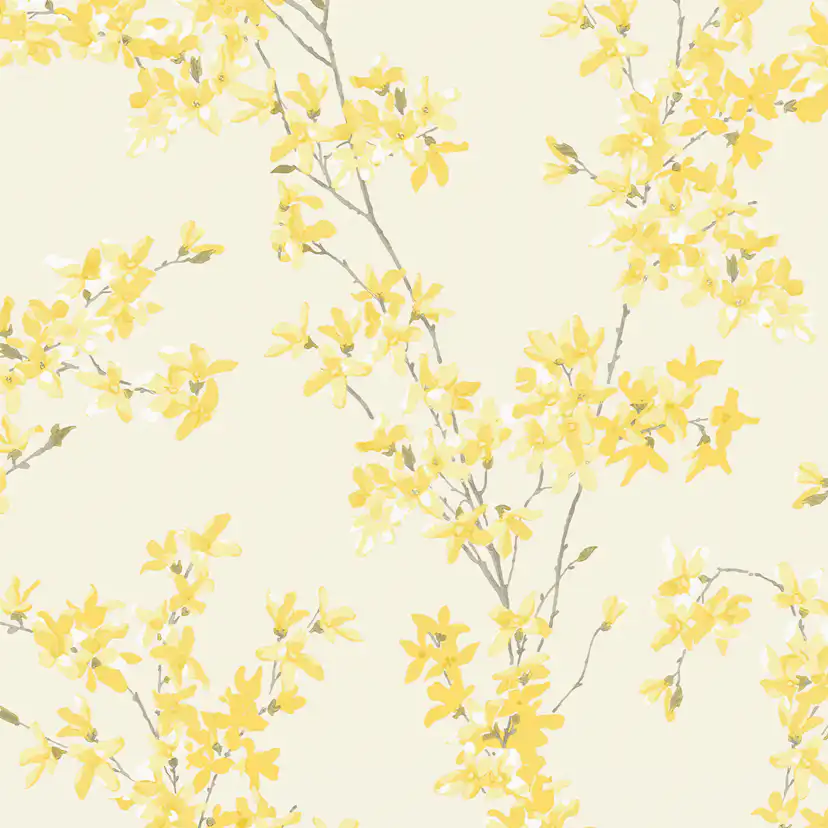 Tapet Laura Ashley Forstyhia Sunshine