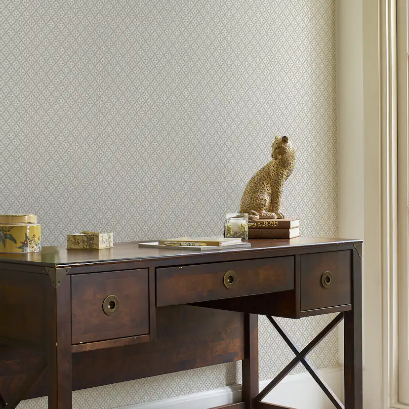 Tapet Laura Ashley Mr Jones Dove Gra