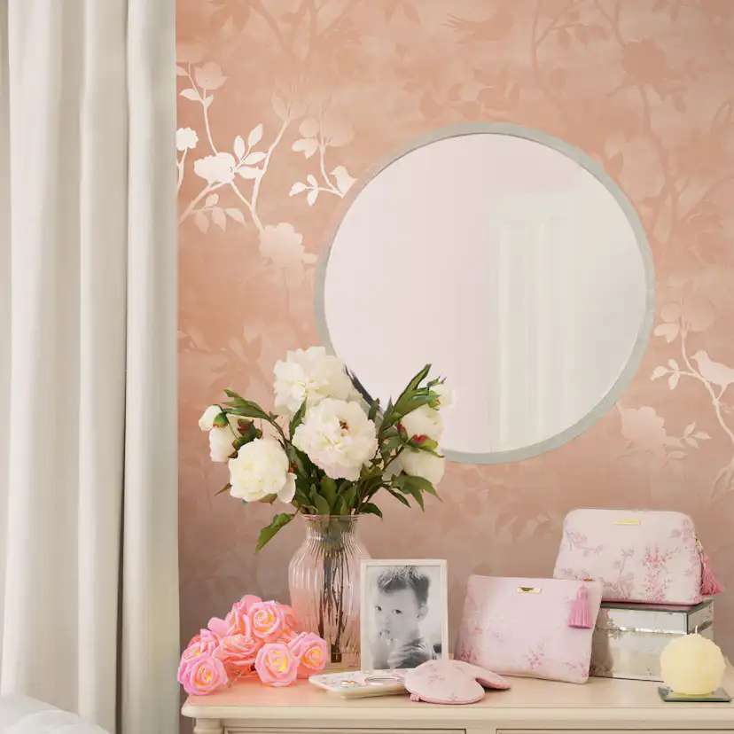 Tapet Laura Ashley Eglantine Silhouette Blush
