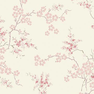 Tapet Laura Ashley Oriental Blossom Blush