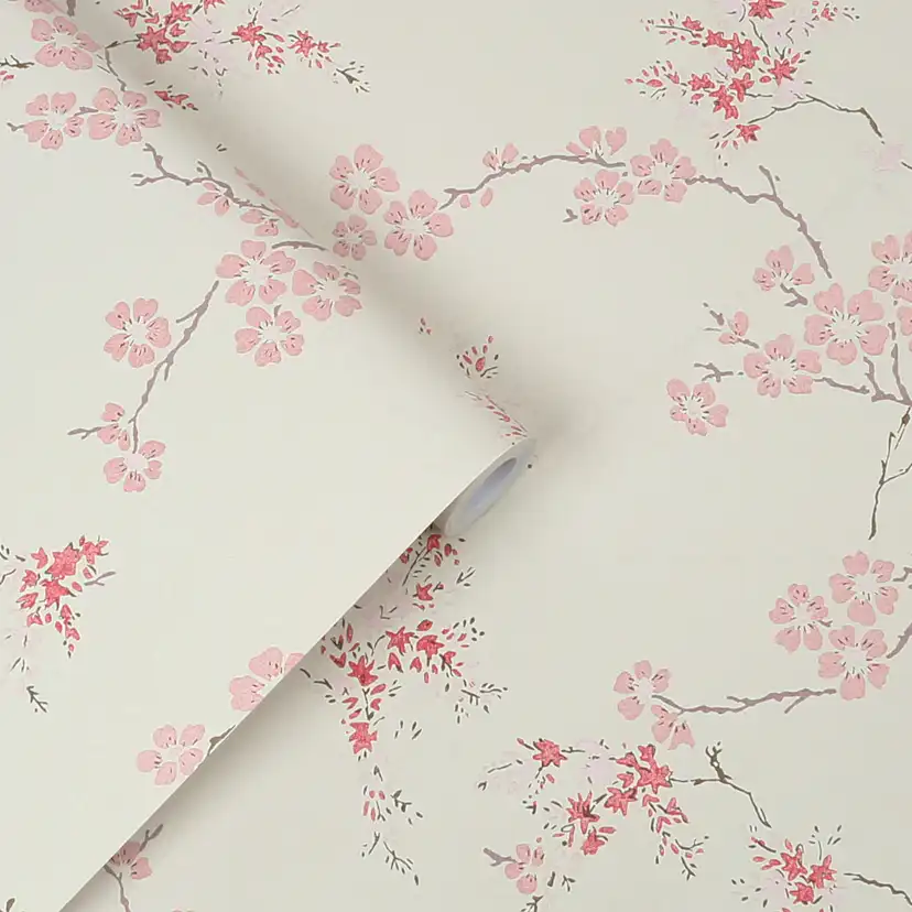 Tapet Laura Ashley Oriental Blossom Blush