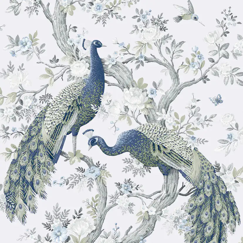 Tapet Laura Ashley Belvedere MidNacht