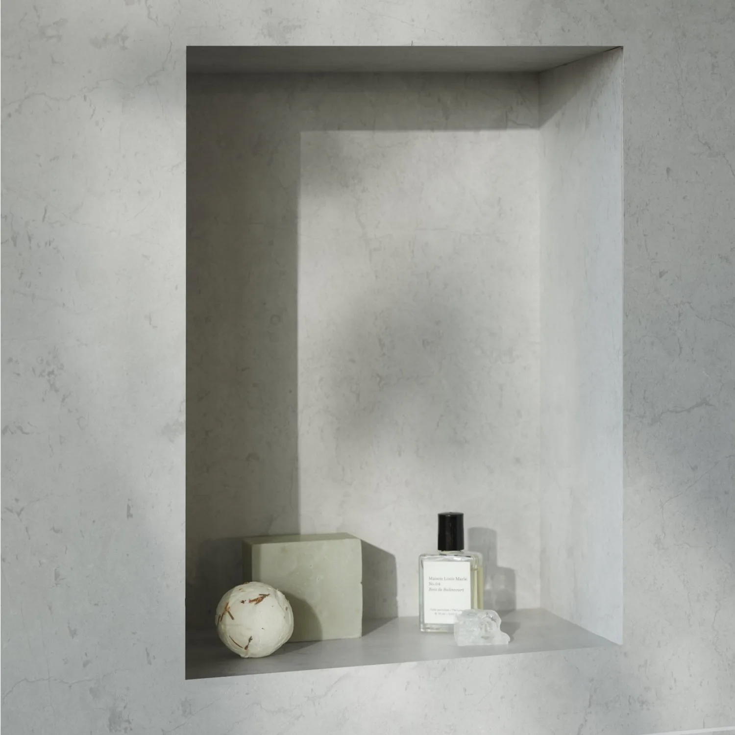 Våtrumsskiva BerryAlloc Wall & Water Santorin Marmor 60x60