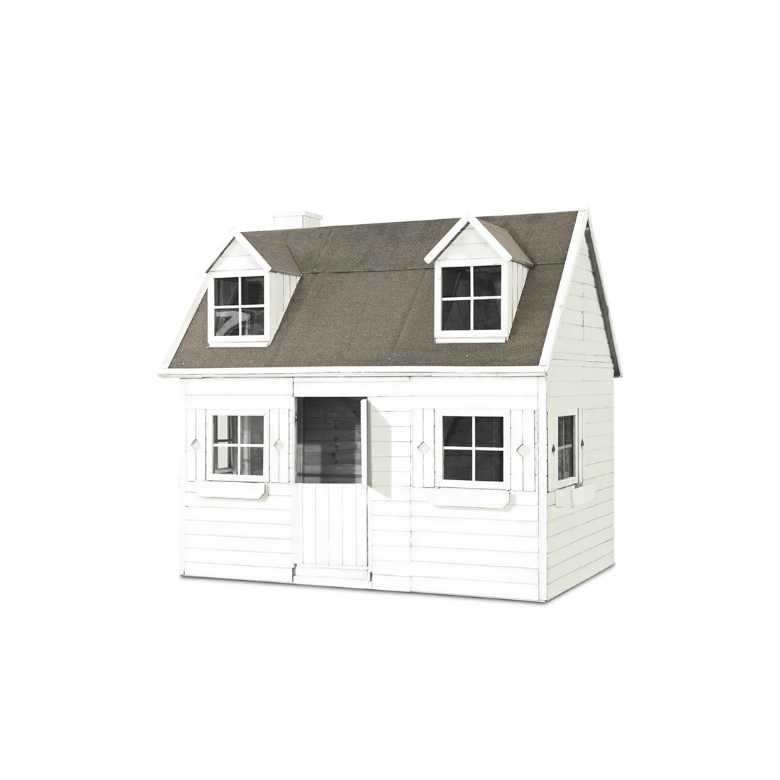 Lekstuga Jabo Milla 4m² Trästuga med Sadeltak