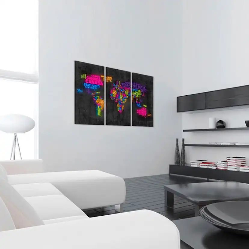 Anslagstavla Arkiio Mappa del Mondo