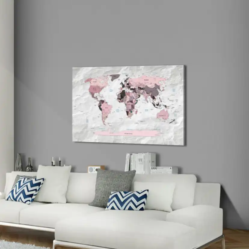 Anslagstavla Arkiio Pink Continents