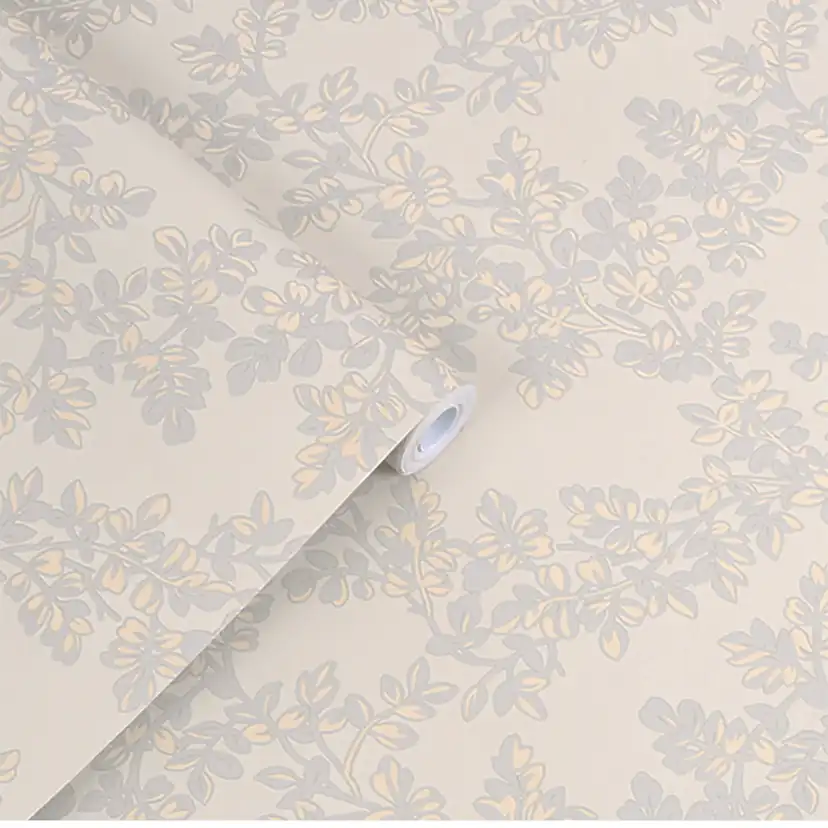 Tapet Laura Ashley Burnham Dove Grå