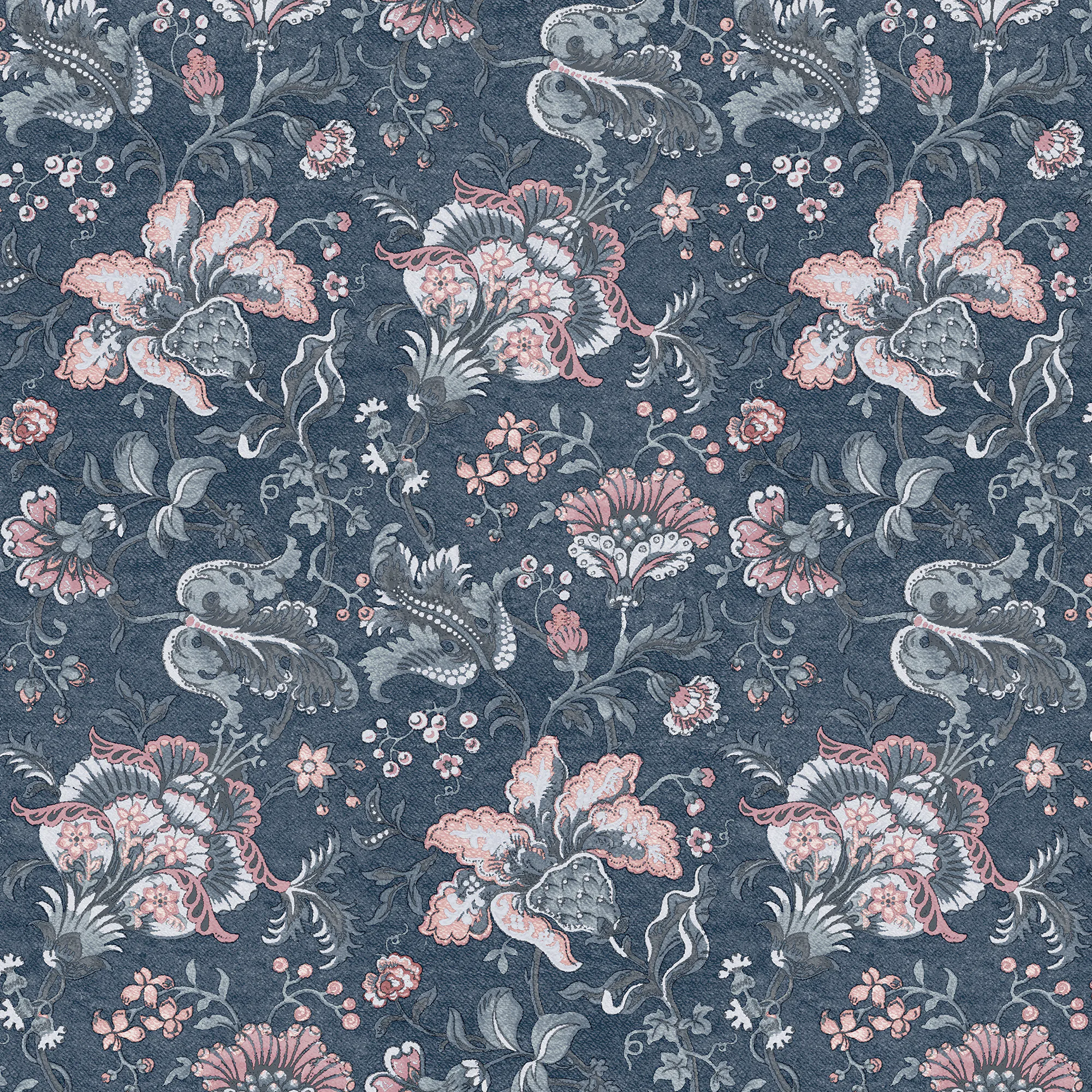 Tapet Laura Ashley Portia Dark Seaspray