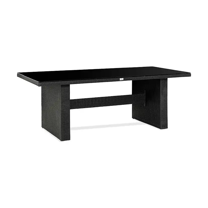 Utebord Comfort Garden Majestic 210x100 cm Svart