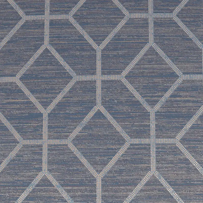 Tapet Boutique Asscher Geometrisk Sapphire