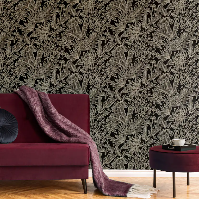 Tapet Boutique Paradise Onyx