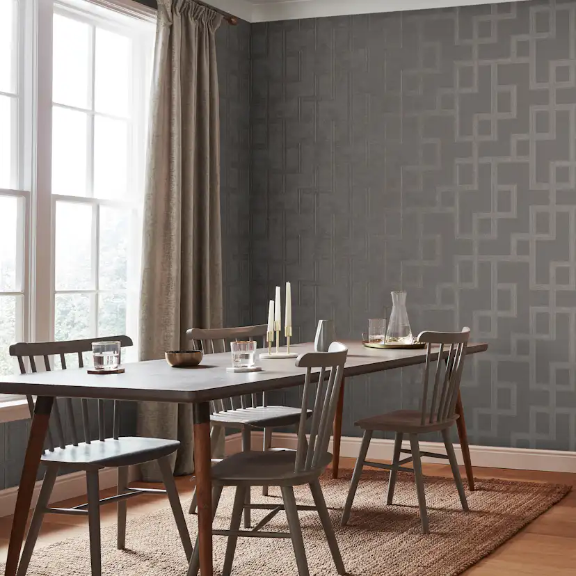 Tapet Boutique Gilded Greek Key Quartz