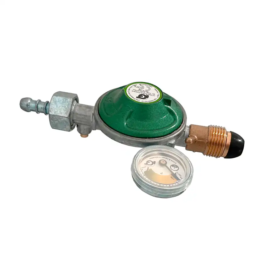 Gasolregulator Sunwind med Slangbrottsventil 1,5 kg/h & 30 mbar