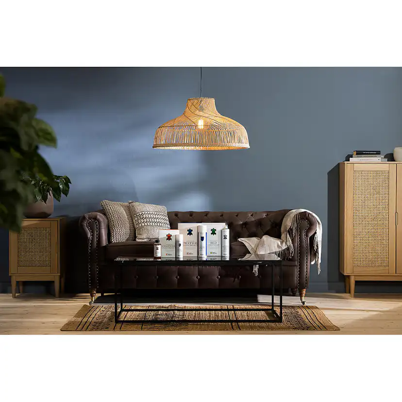 2-sitssoffa Manor House Chesterfield Deluxe Konstläder