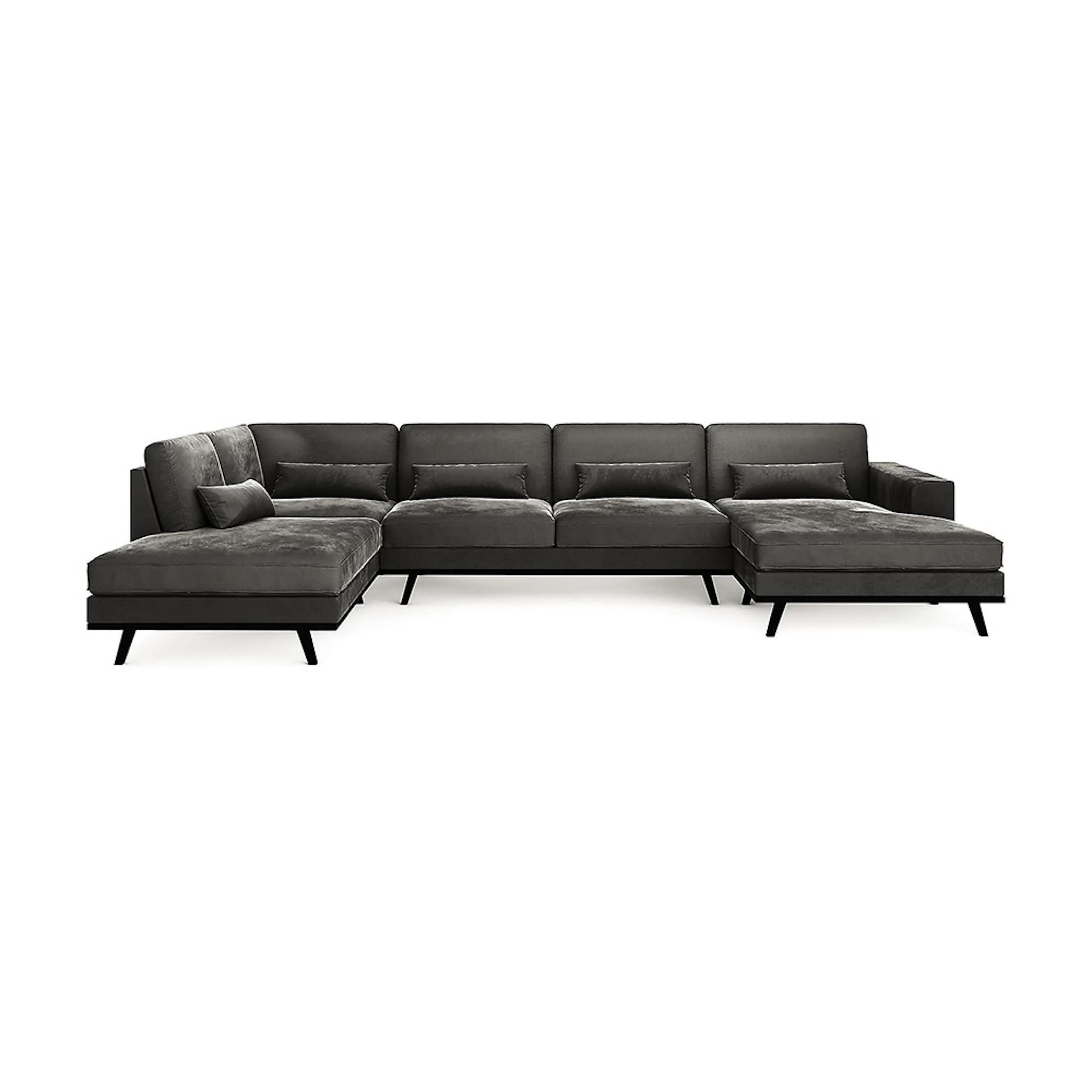 U-Soffa Scandinavian Choice Copenhagen Sammet