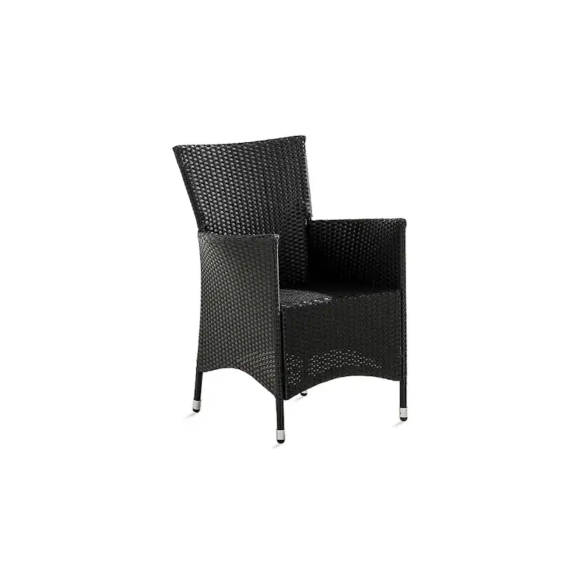 Utefåtölj Comfort Garden Thor Svart