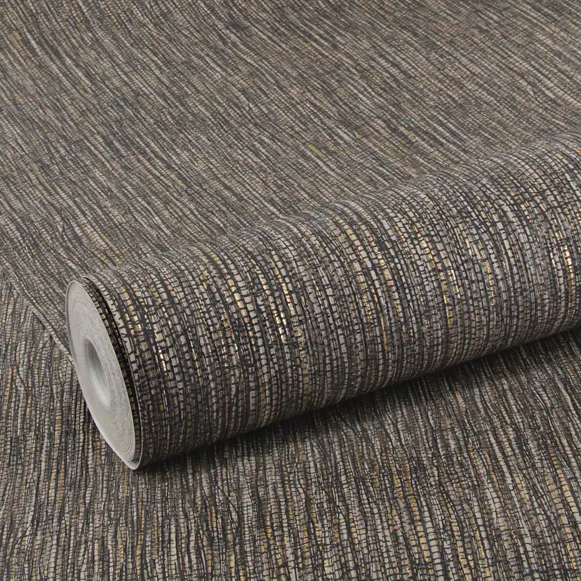 Tapet Sublime Grass Brun Gold