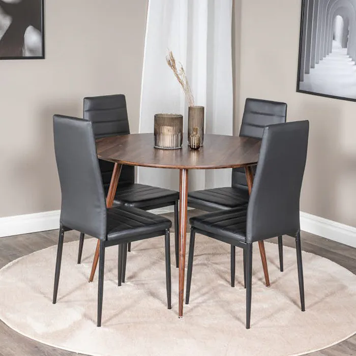 Matgrupp Venture Home Plake med 4 Sly Stolar Runt