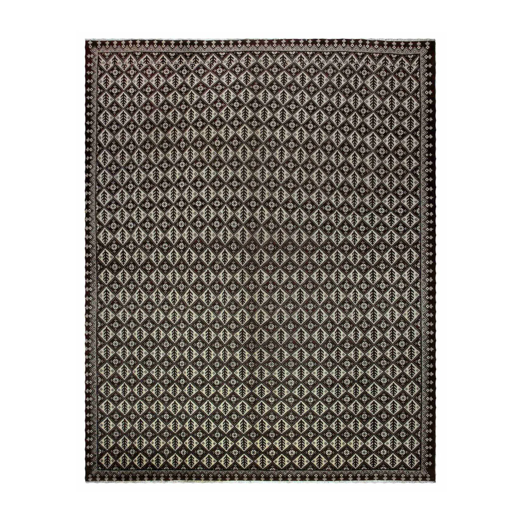 Persisk Matta Arkiio Tabriz Vintage Original 355x328