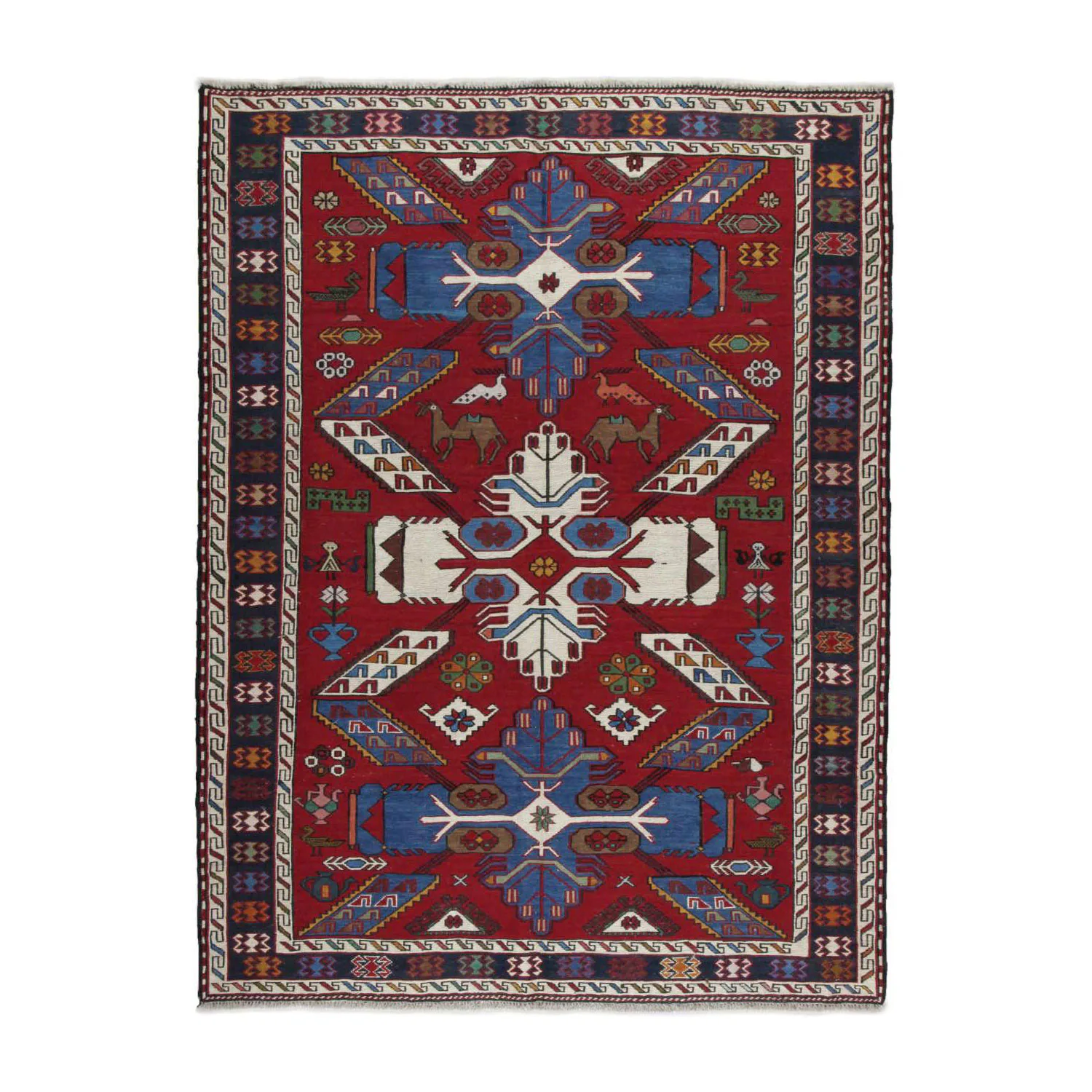 Persisk Matta Arkiio Varni Ardebil Kelim 150x205