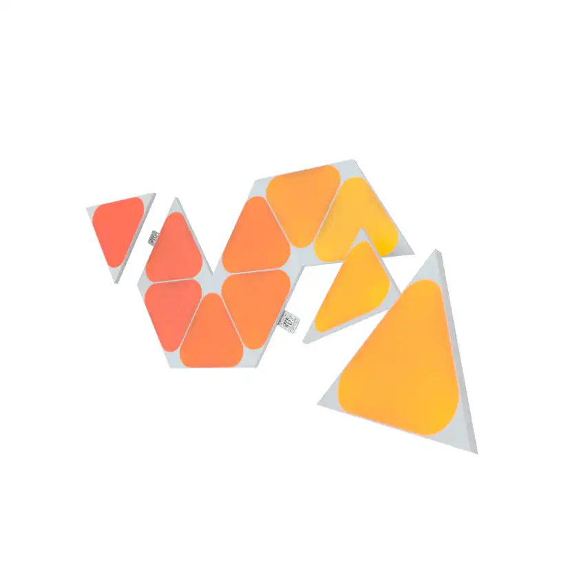Belysningssystem Nanoleaf Shapes Triangels Mini Expansionspaket 10-pack