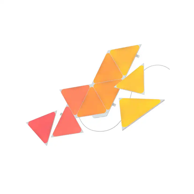 Belysningssystem Nanoleaf Shapes Triangels Startkit 9-pack