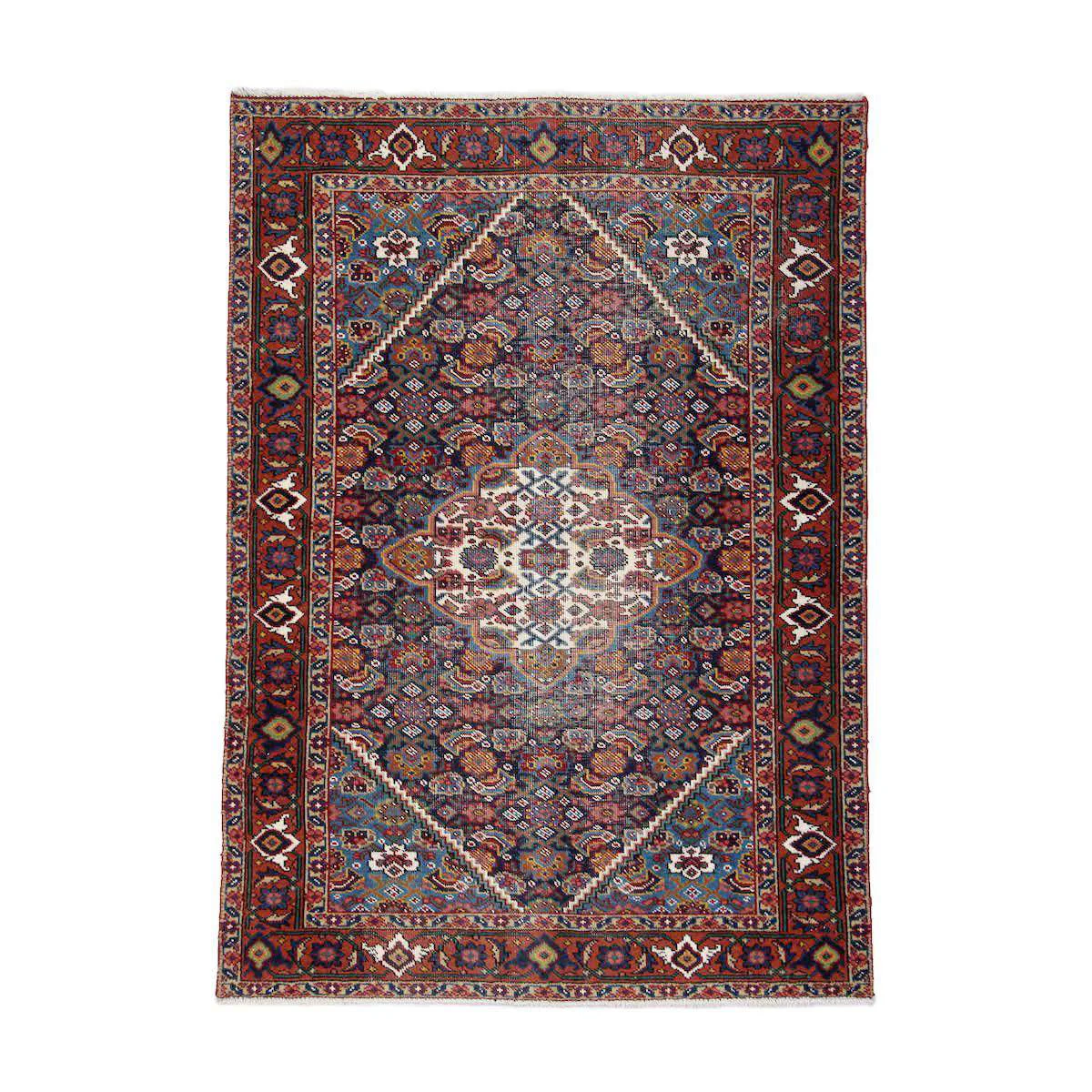 Persisk Matta Arkiio Tabriz Vintage Original Ull 110x155