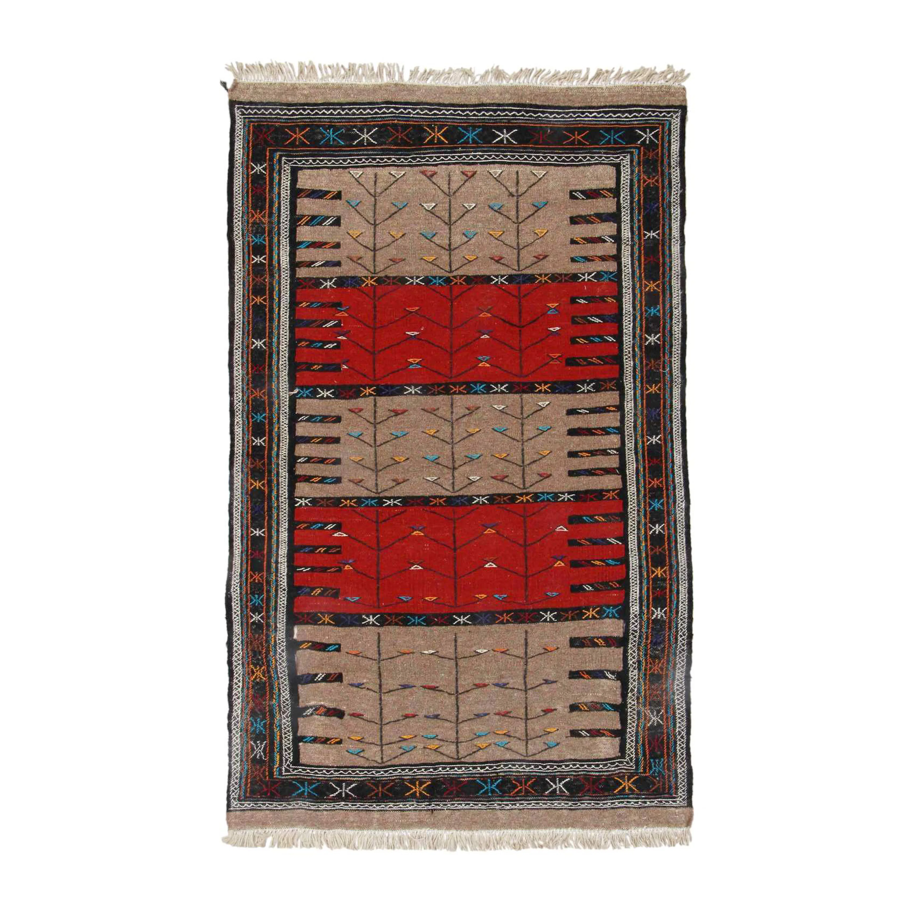 Persisk Nålmatta Arkiio Quchan Kelim Exklusiv 108x177