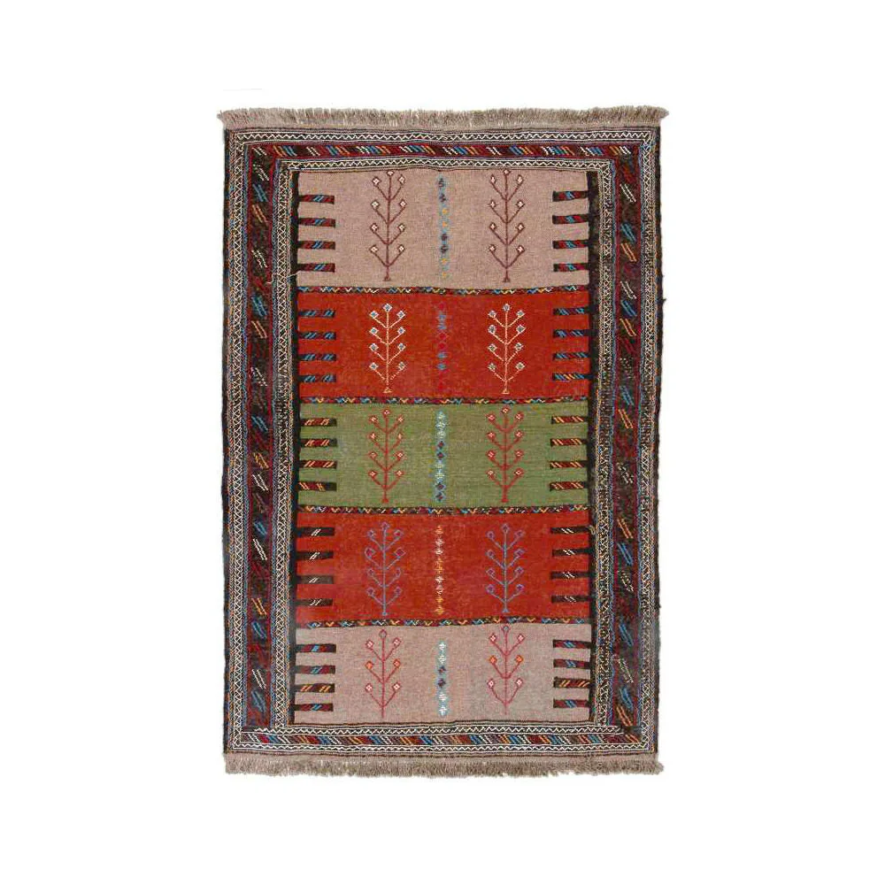 Persisk Nålmatta Arkiio Quchan Kelim Exklusiv 116x171