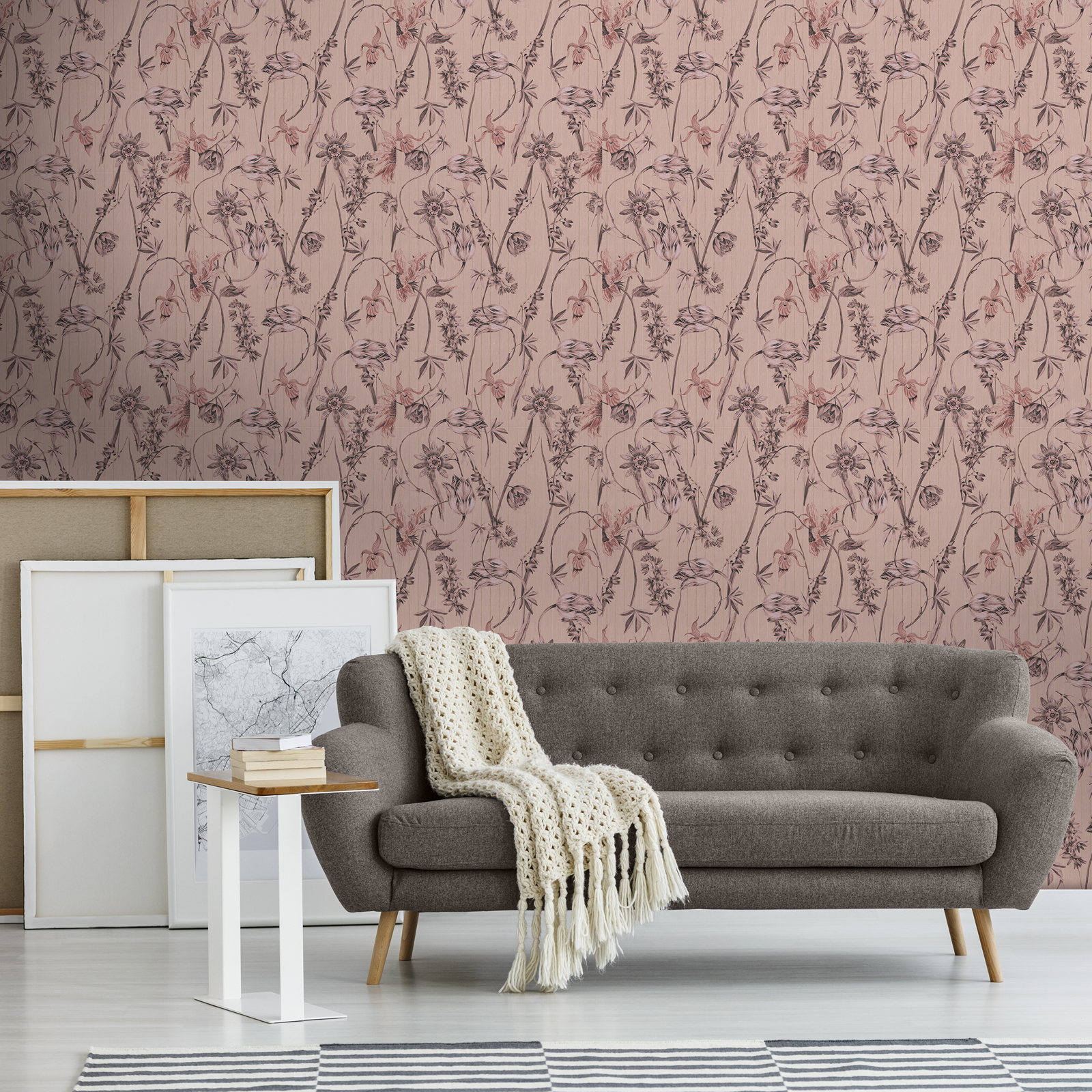 Tapet Superfresco Easy Nadine Old Pink Rosa