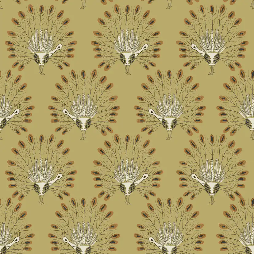 Tapet Superfresco Easy Vintage Peacook Ochre