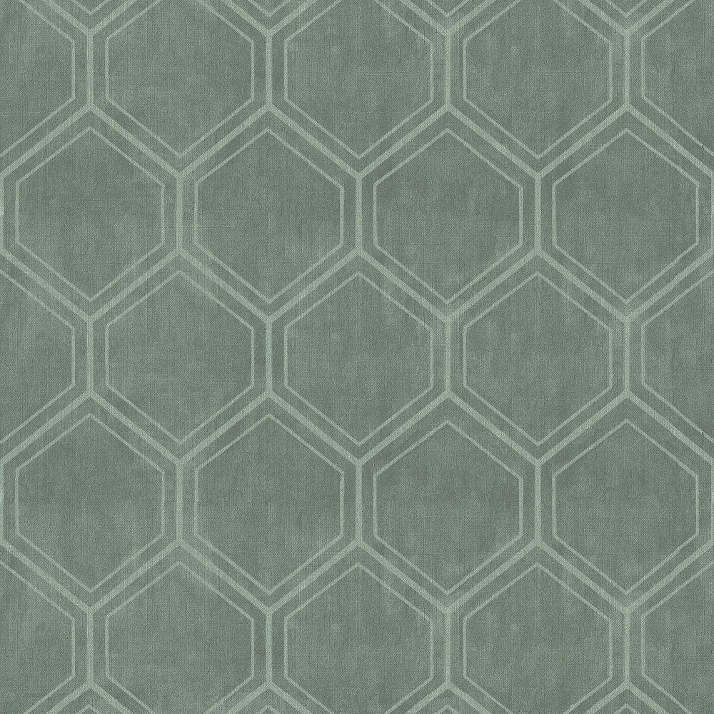 Tapet Superfresco Easy Hexagon Green