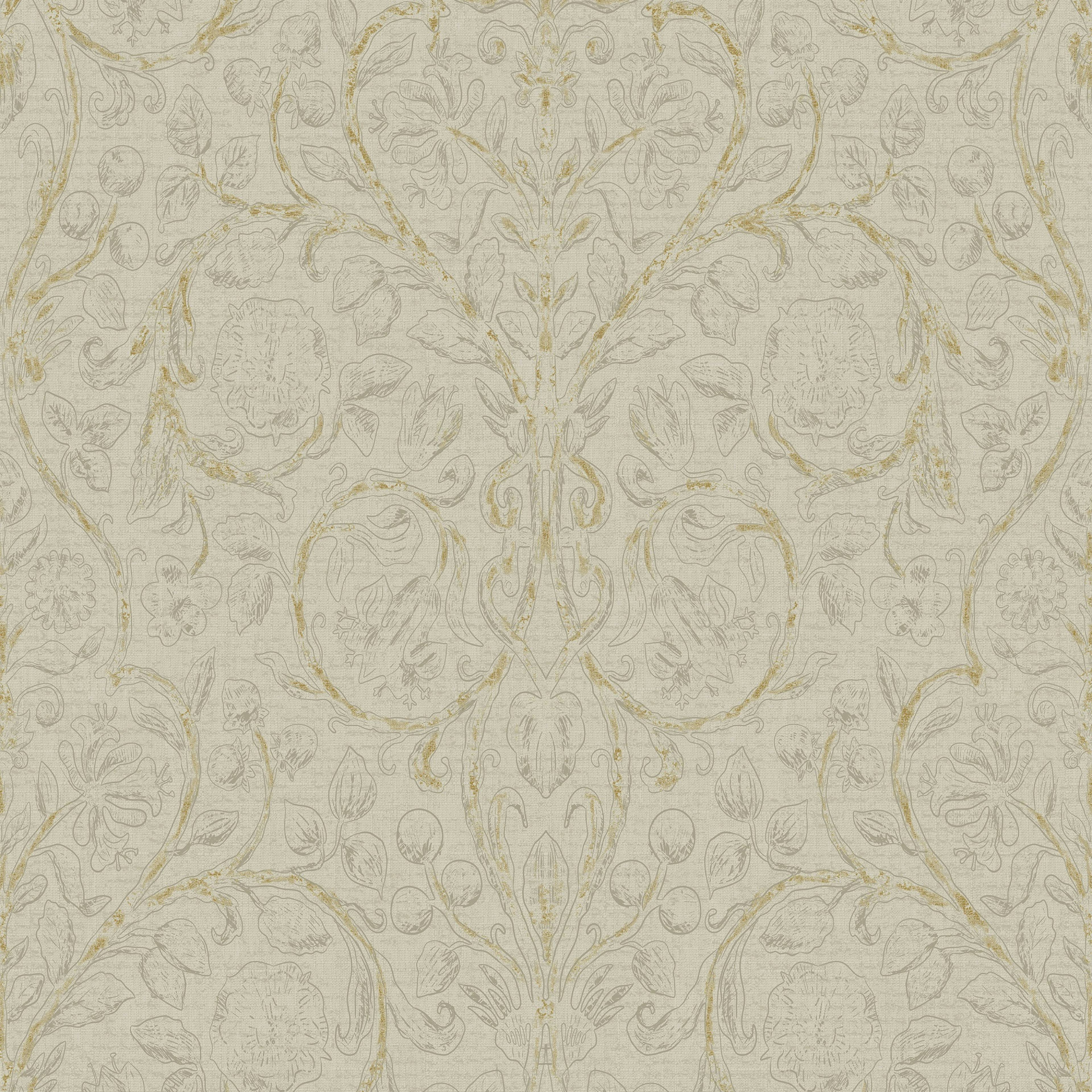 Tapet Vtwonen Classic Curl Grau