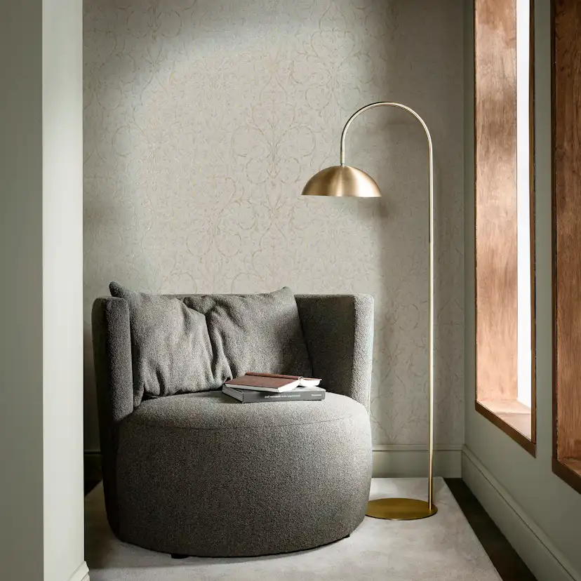 Tapet Vtwonen Classic Curl Grau