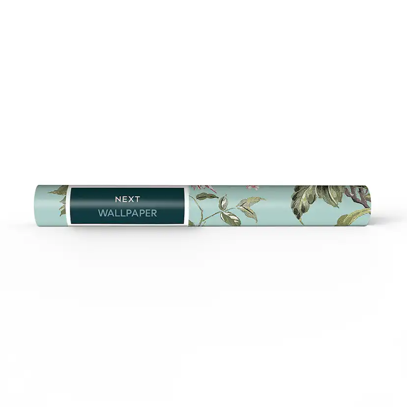 Tapet NEXT Birds & Blooms Duck Egg