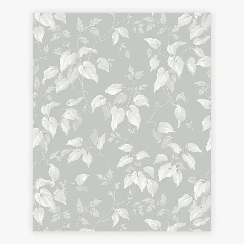 Tapet NEXT Trail Flower Grey