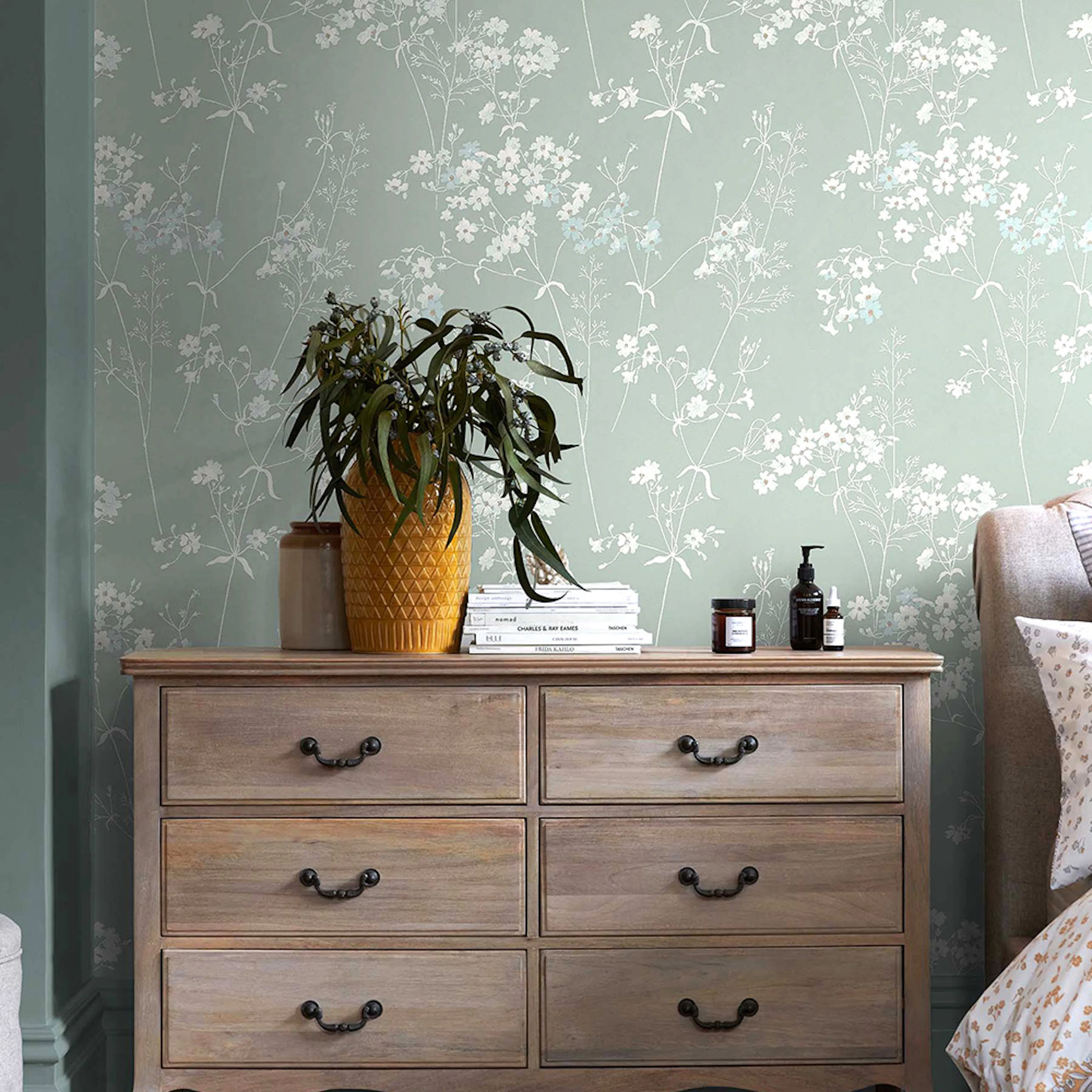 Tapet NEXT Leaf Duck Egg