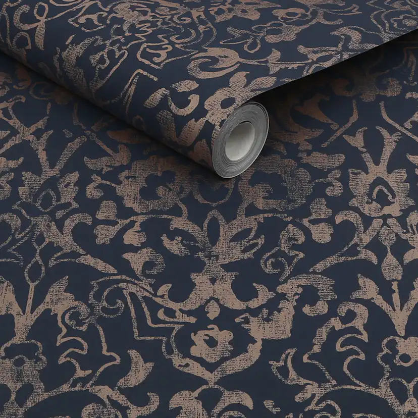 Tapet NEXT Majestic Damask Navy