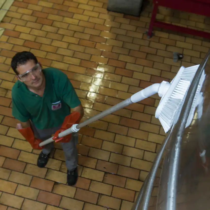 Teleskopskaft Vikan Aluminium Vit Ø32 mm 1575-2780 mm