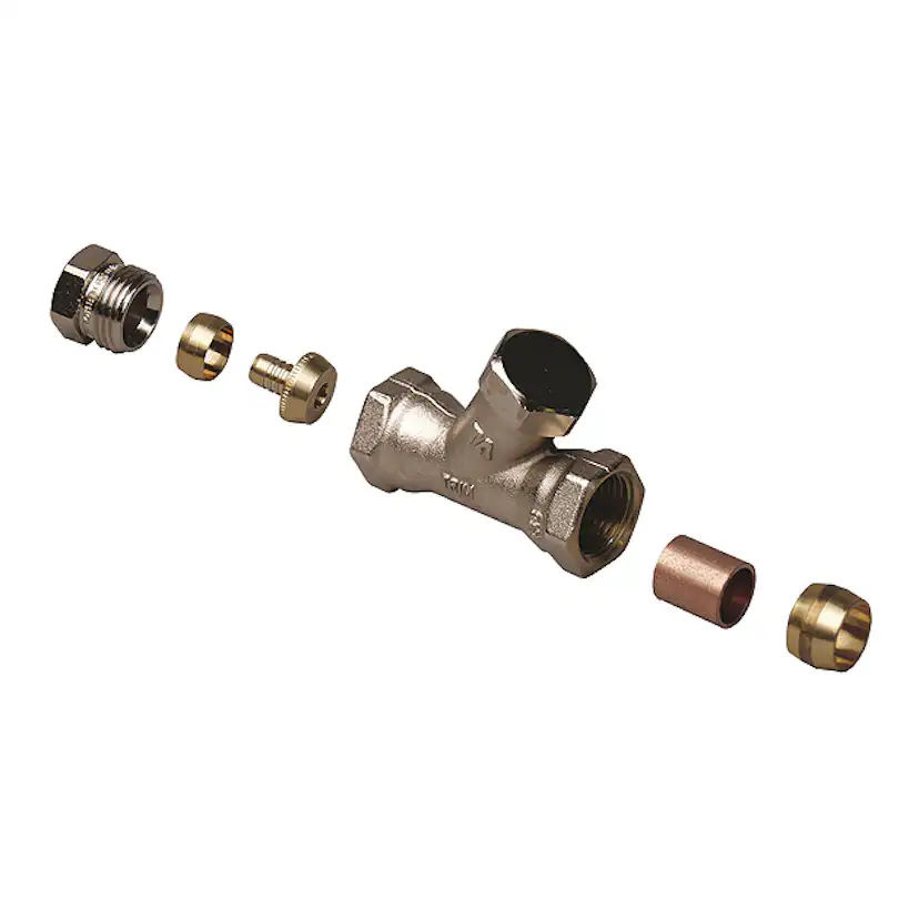 Returventil Uponor Fluvia 12 x 2,0