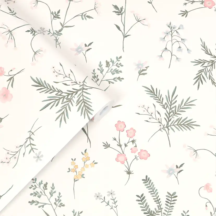 Tapet Laura Ashley Crosswell Coral Rosa 118480