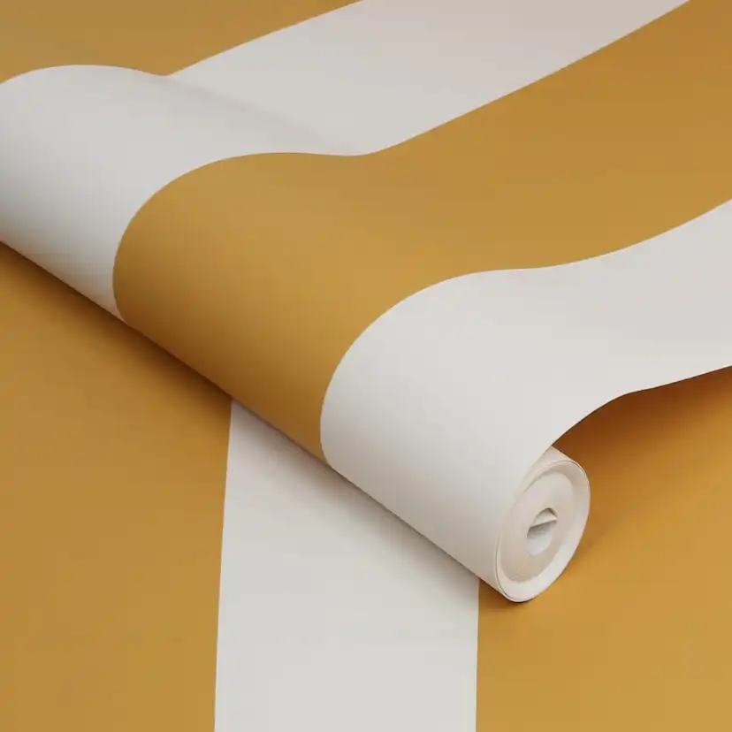 Tapet Joules Harborough Stripe Antique Gold