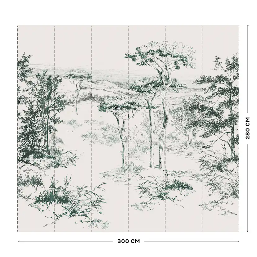 Fototapet Art For The Home Jaxx 300x280 cm