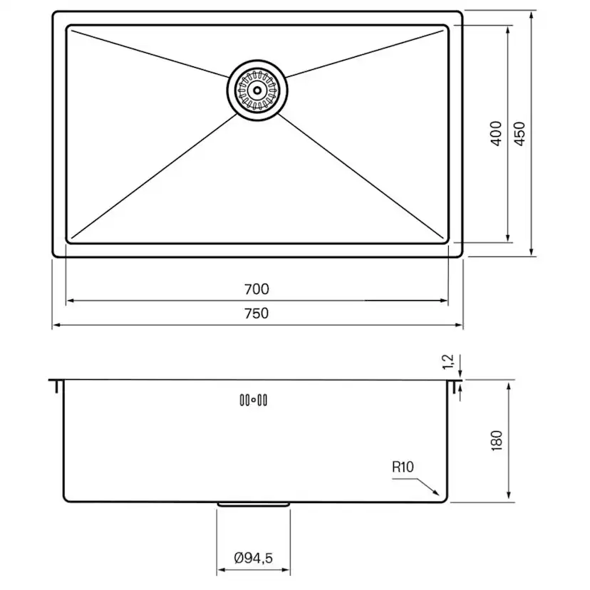 Kökspaket Tapwell Köksblandare ARM887 och Diskho 8040