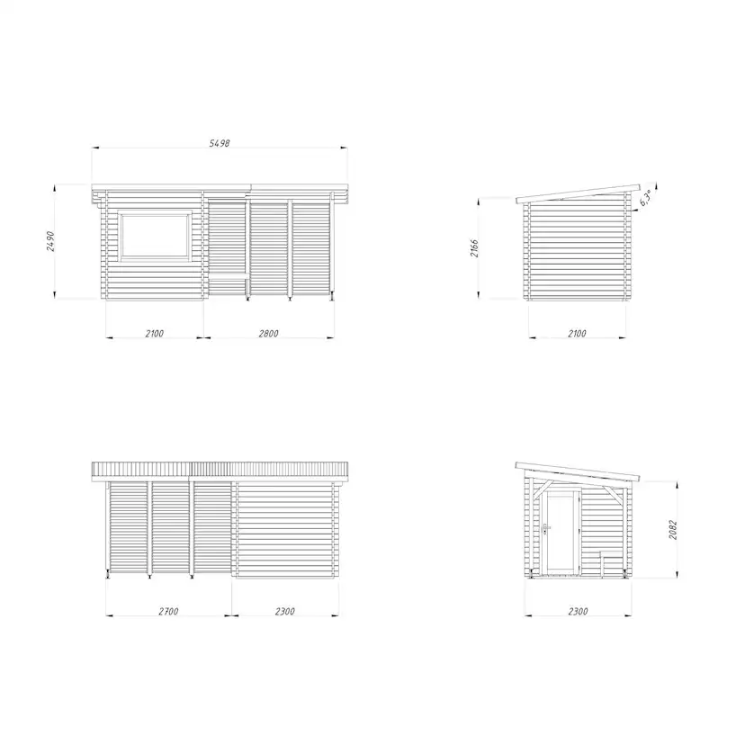 Bastu Palmako Sanna 10,5 m2