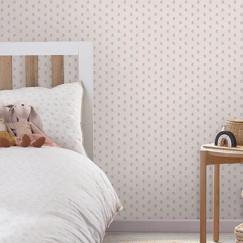 Tapet Laura Ashley Daisy Lavender Purple 119864