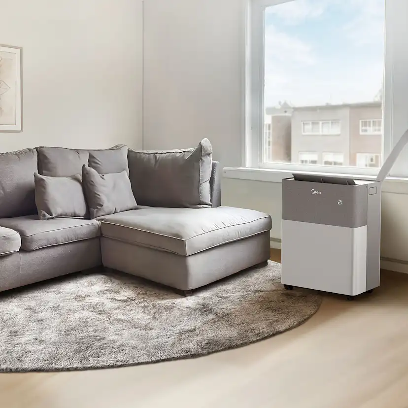 Portabel AC Midea PortaSplit Energisnål 4-i-1 Kylning och Uppvärmning