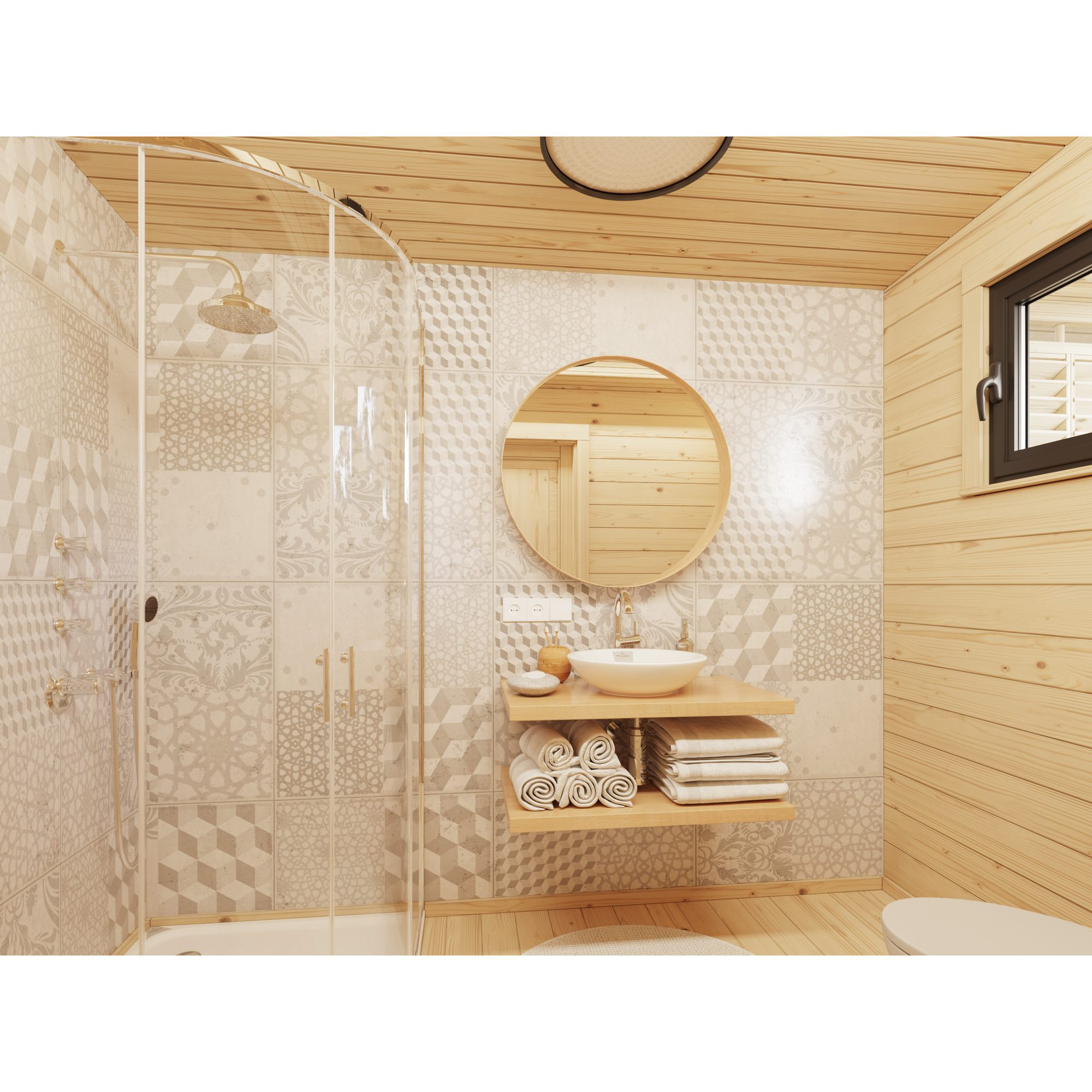 Trädgårdshus Palmako Cecilia 29,7 m² (inv. 27,3 m²)