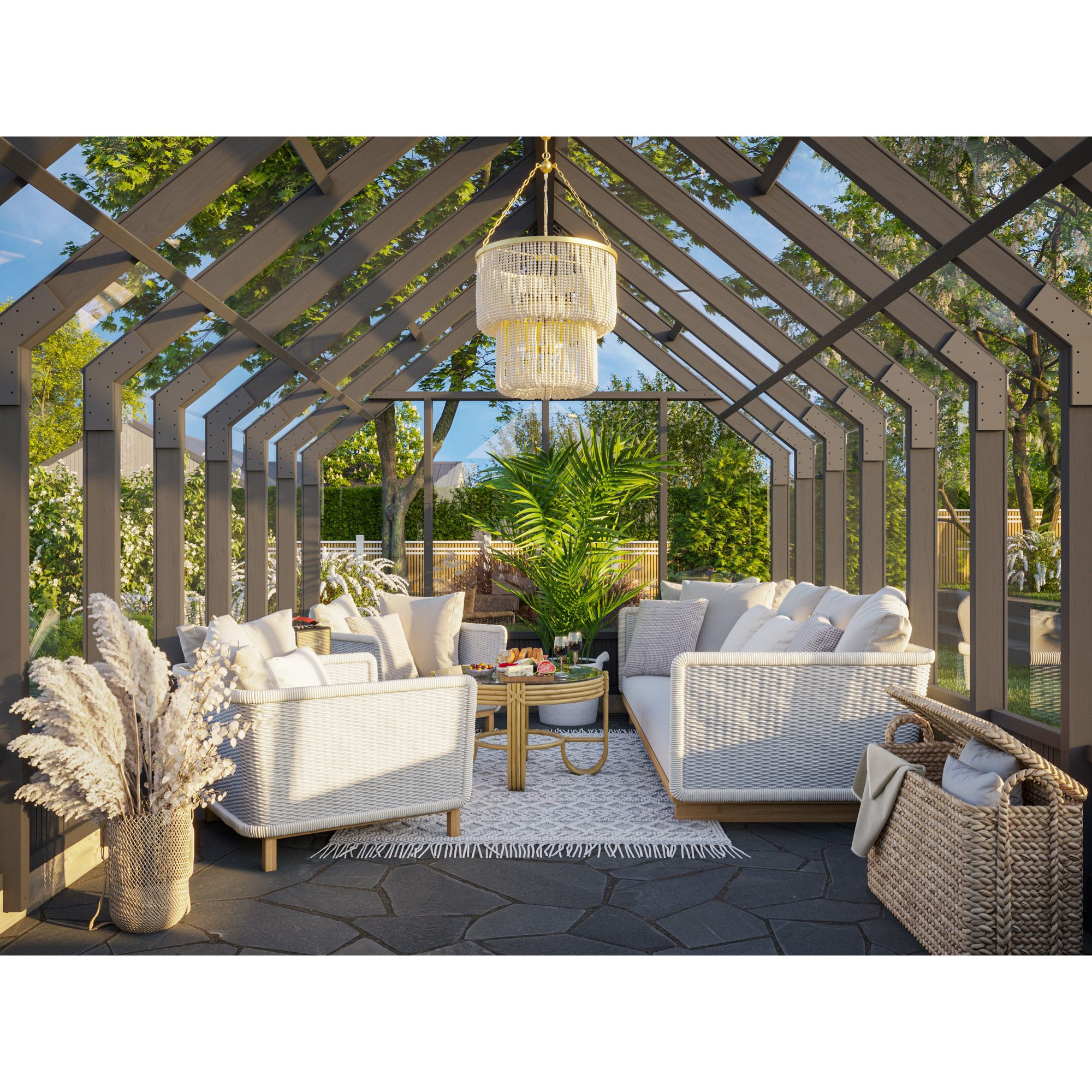 Växthus Palmako Emilia 14,5 m² (inv. 13,8 m²)