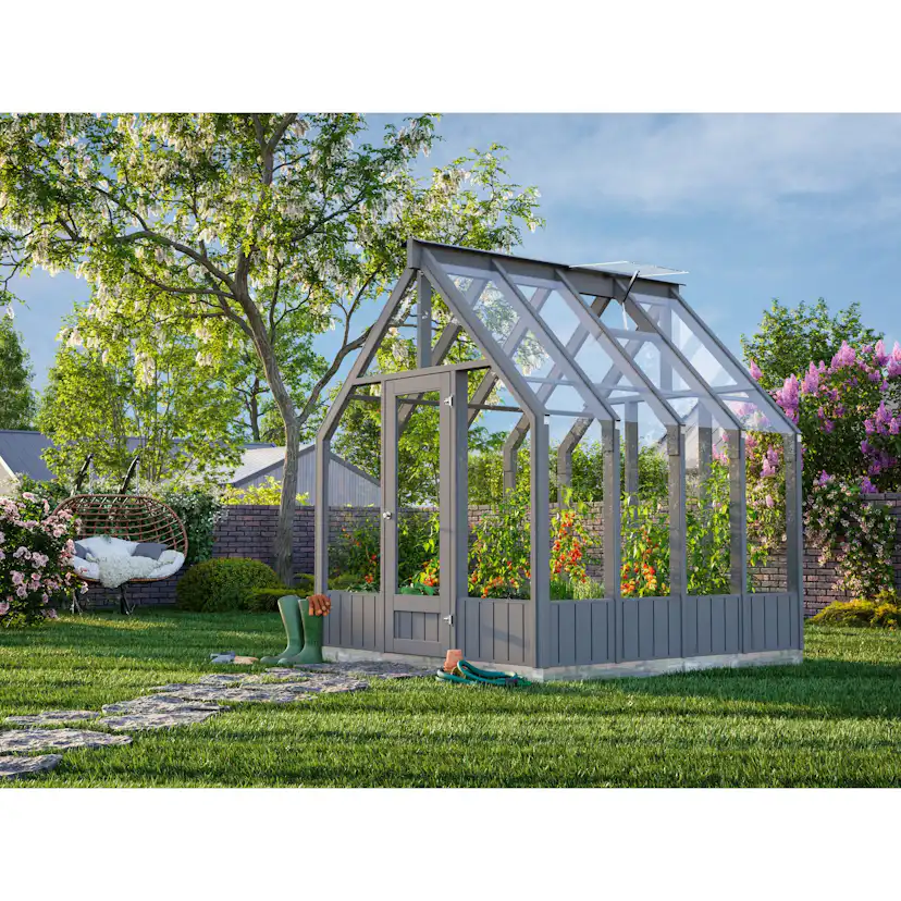 Växthus Palmako Emilia 5,8 m² (inv. 5,4 m²)